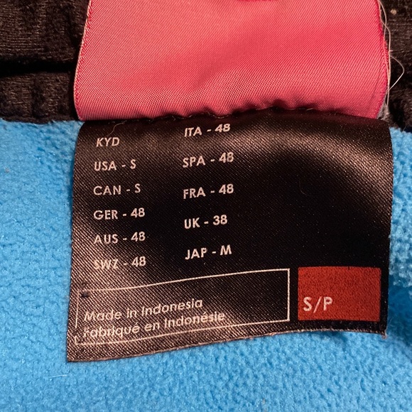 Spyder light blue fleece jacket. Youth size S/P. - Picture 7 of 8